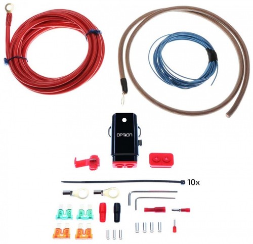 Kabelkit 10qmm vollkupfer - 10qmm,