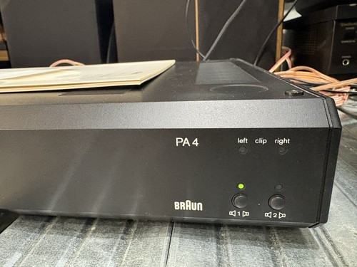 Braun atelier pa4 endstufe - braun, pa4/2
